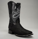 MEN'S JB-VIPER PYTHON COWBOY BOOTS SQUARE TOE WESTERN BOOT-4