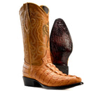 904 BUTTERCUP MEN'S WESTERN BOOTS PRINT LEATHER J TOE CAYMAN COWBOY BOOTS-2