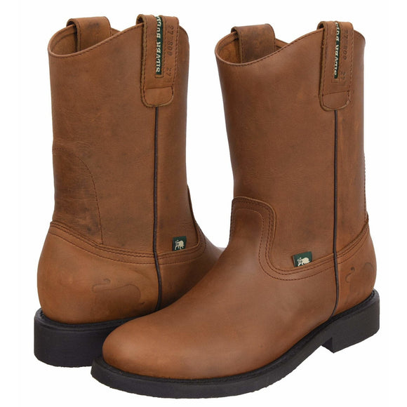 Buy laton RANCH FORCE SB800 SHEDRON COWBOY WORK BOOTS RAGA OUTSOLE PULL ON